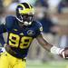 Michigan quarterback Devin Gardner looks to hand the ball off during the second half at Michigan Stadium on Saturday, September 7, 2013. Melanie Maxwell | AnnArbor.com